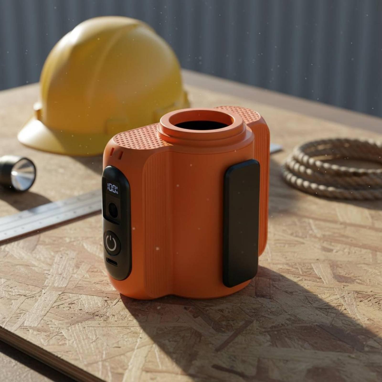 Outdoor Adventure Jobs - Rechargeable Wearable Waist Fan Portable Cooling