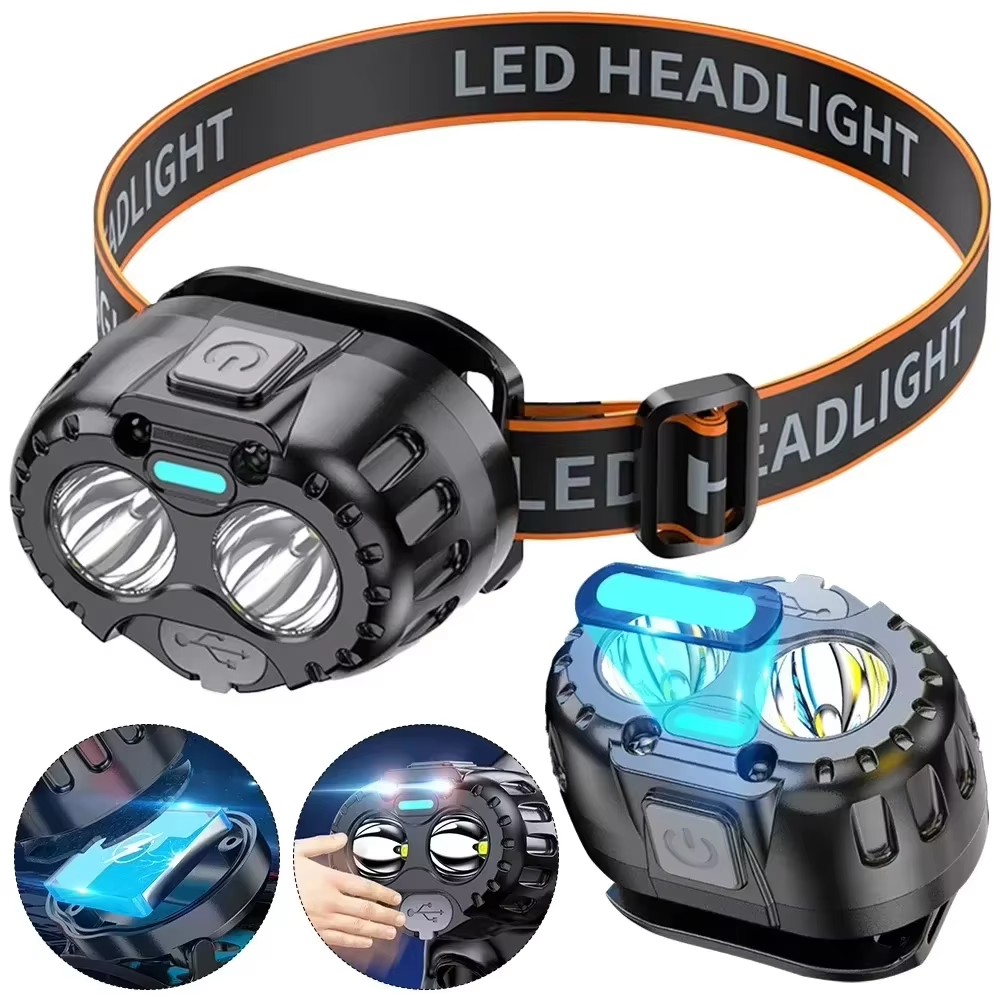 Outdoor Adventure Camp - Powerful LED Headlamp IPX4 Waterproof Emergency
