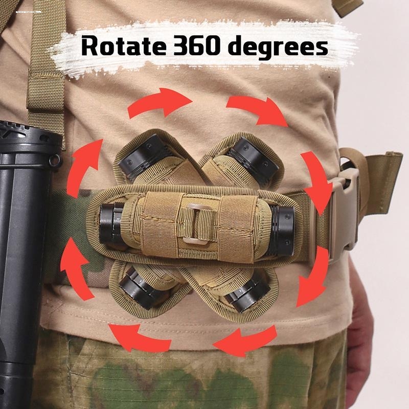 Tactical flashlight waist bag  - đánh giá và giá Outdoor Adventure Degree