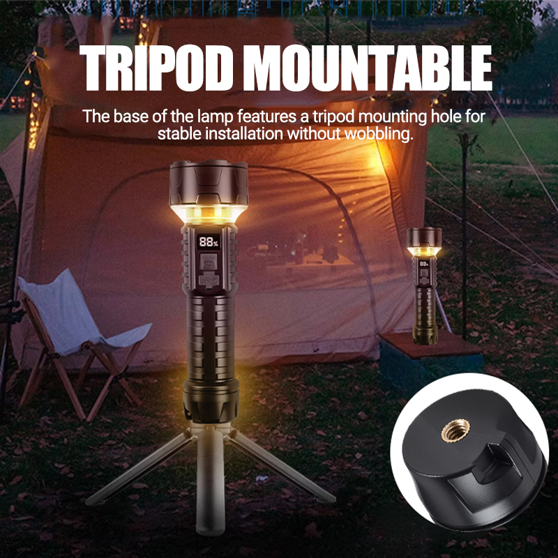 COB LED Flashlight Rechargeabl - đánh giá và giá Outdoor Adventure Camp