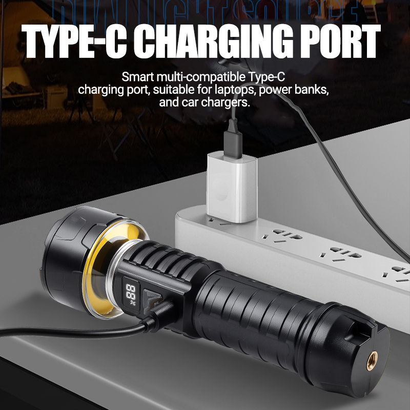 COB LED Flashlight Rechargeabl - đánh giá và giá Outdoor Adventure Camp