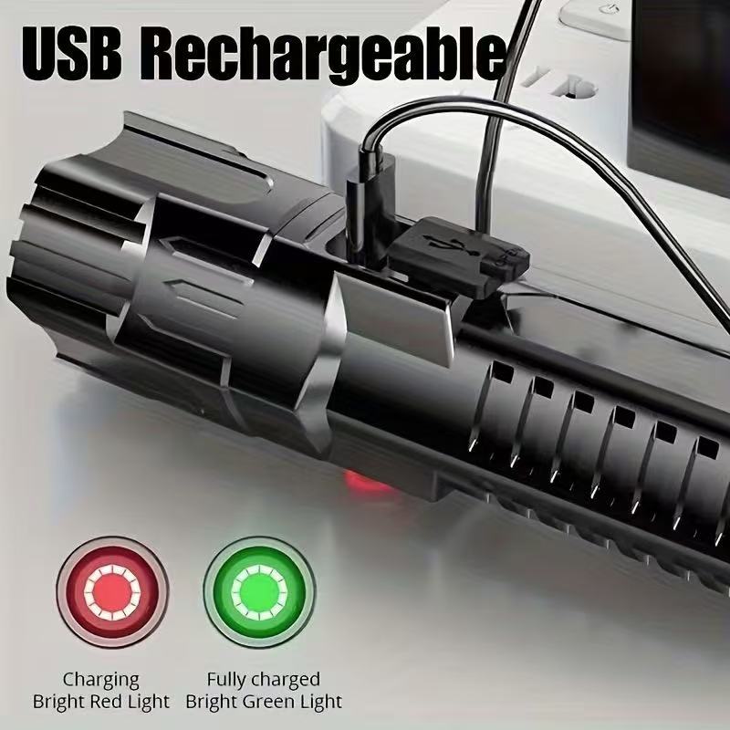New High-power Led Flashlight  - đánh giá và giá Outdoor Adventure Camp