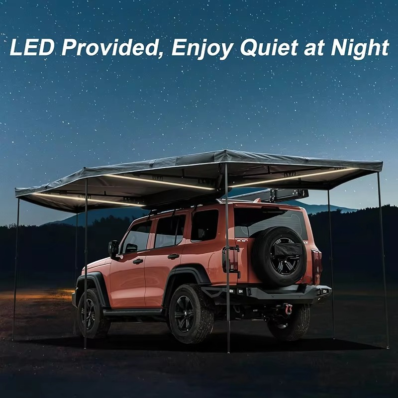 Foxwing Car Rooftop Tent with  - đánh giá và giá Outdoor Adventure Degree
